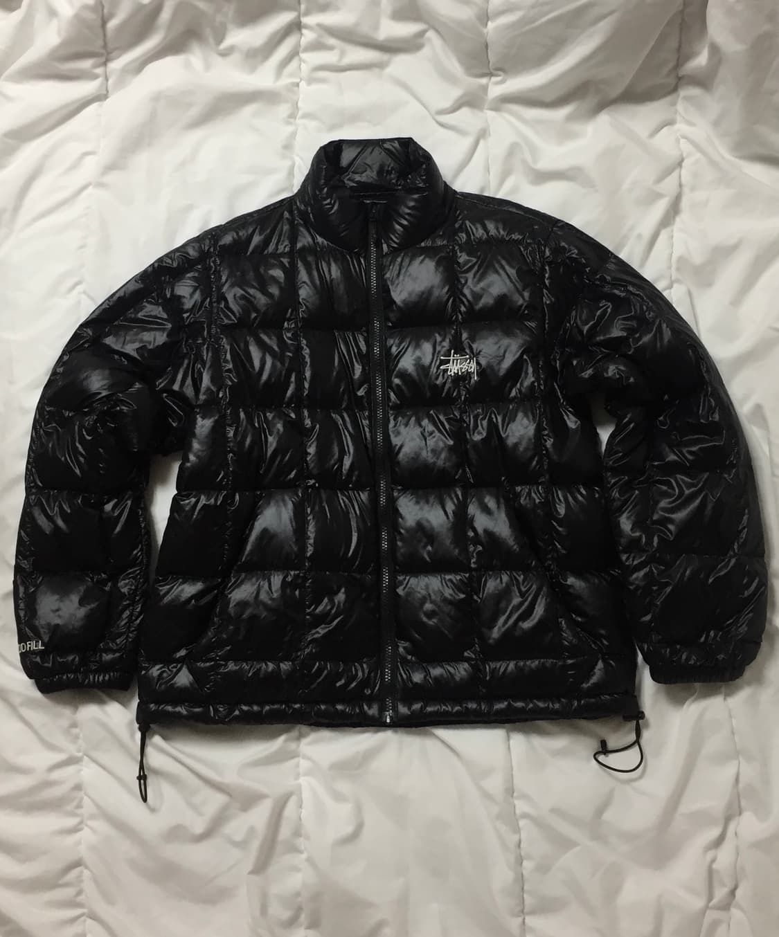 스투시 패딩 미드웨이트 퍼퍼 블랙 xs 상품이미지2