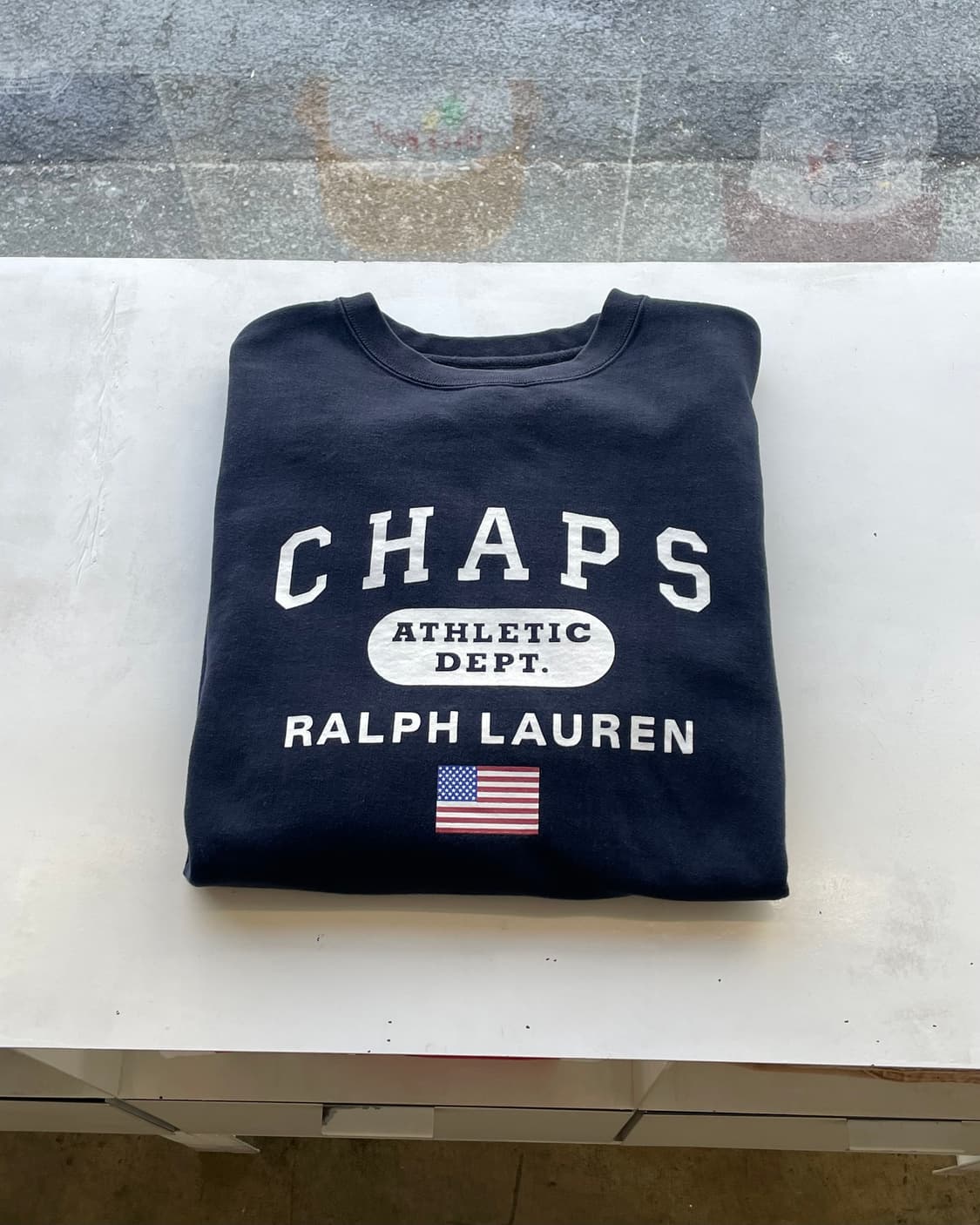 Chaps Ralph Lauren 성조기 스웻셔츠 M  상품이미지1