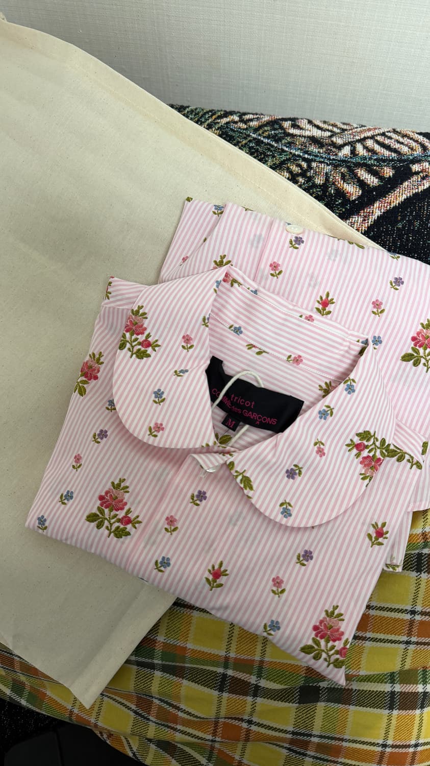 꼼데가르송 트리콧 18FW 블라우스 상품이미지3