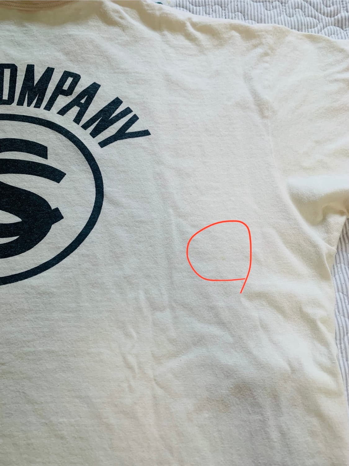 [XL] 웨어하우스 LOT 4064 TURTLES 반팔 티셔츠 크림 상품이미지5