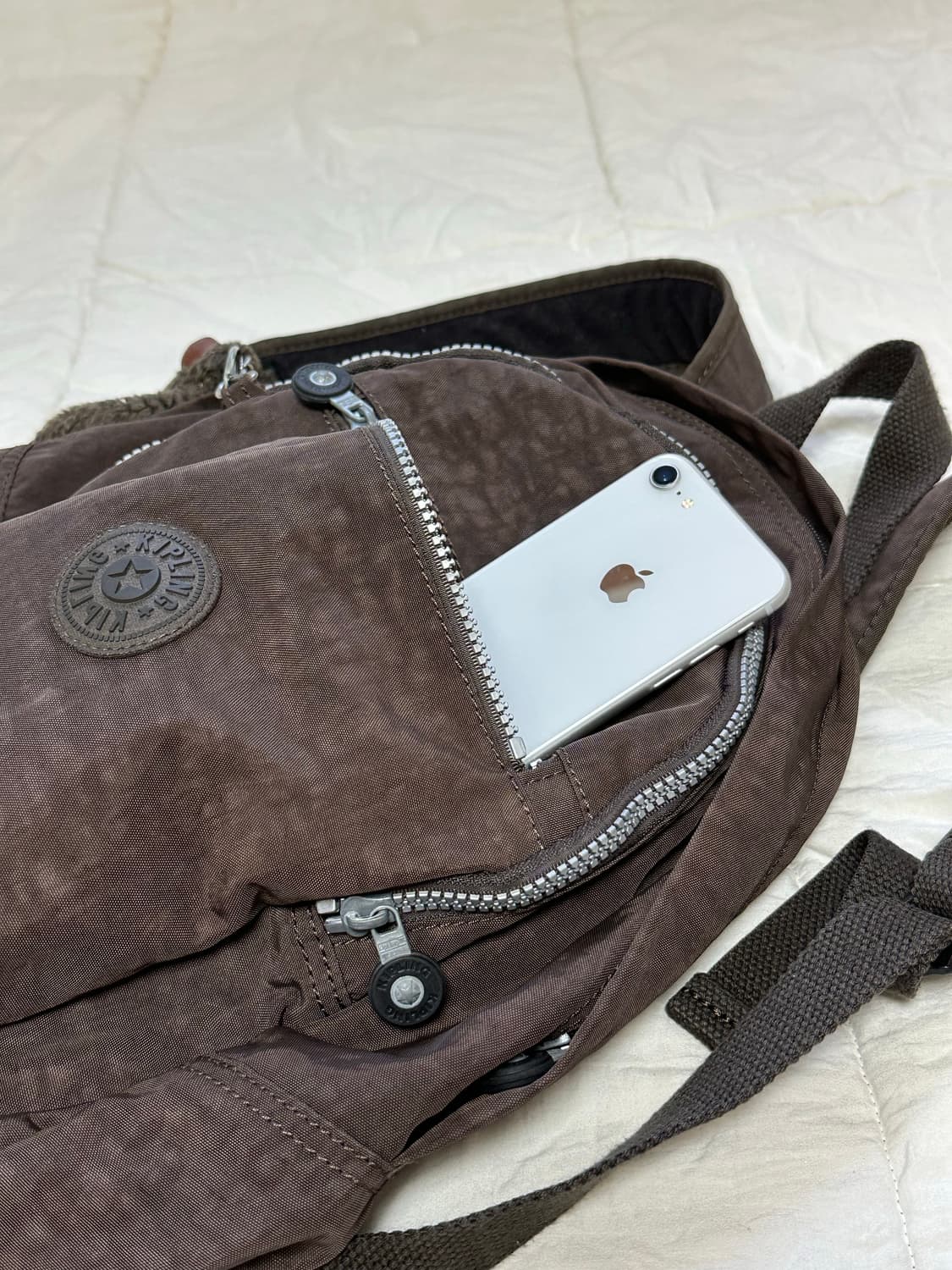 키플링 핀터 감성 브라운 미니백팩 상품이미지2