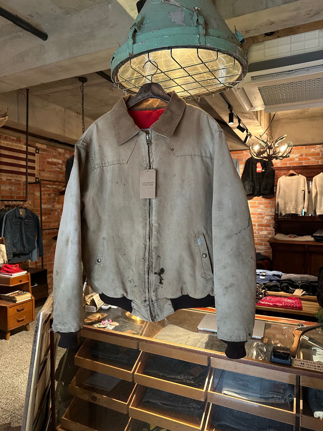 80s USA 빈티지 칼하트 산타페 워크 자켓 상품이미지1