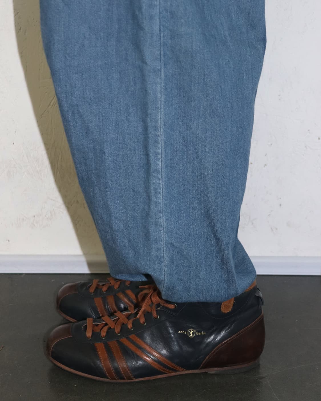 체하 베를린 “더비” 앵클 하이 레더 스니커즈 상품이미지2