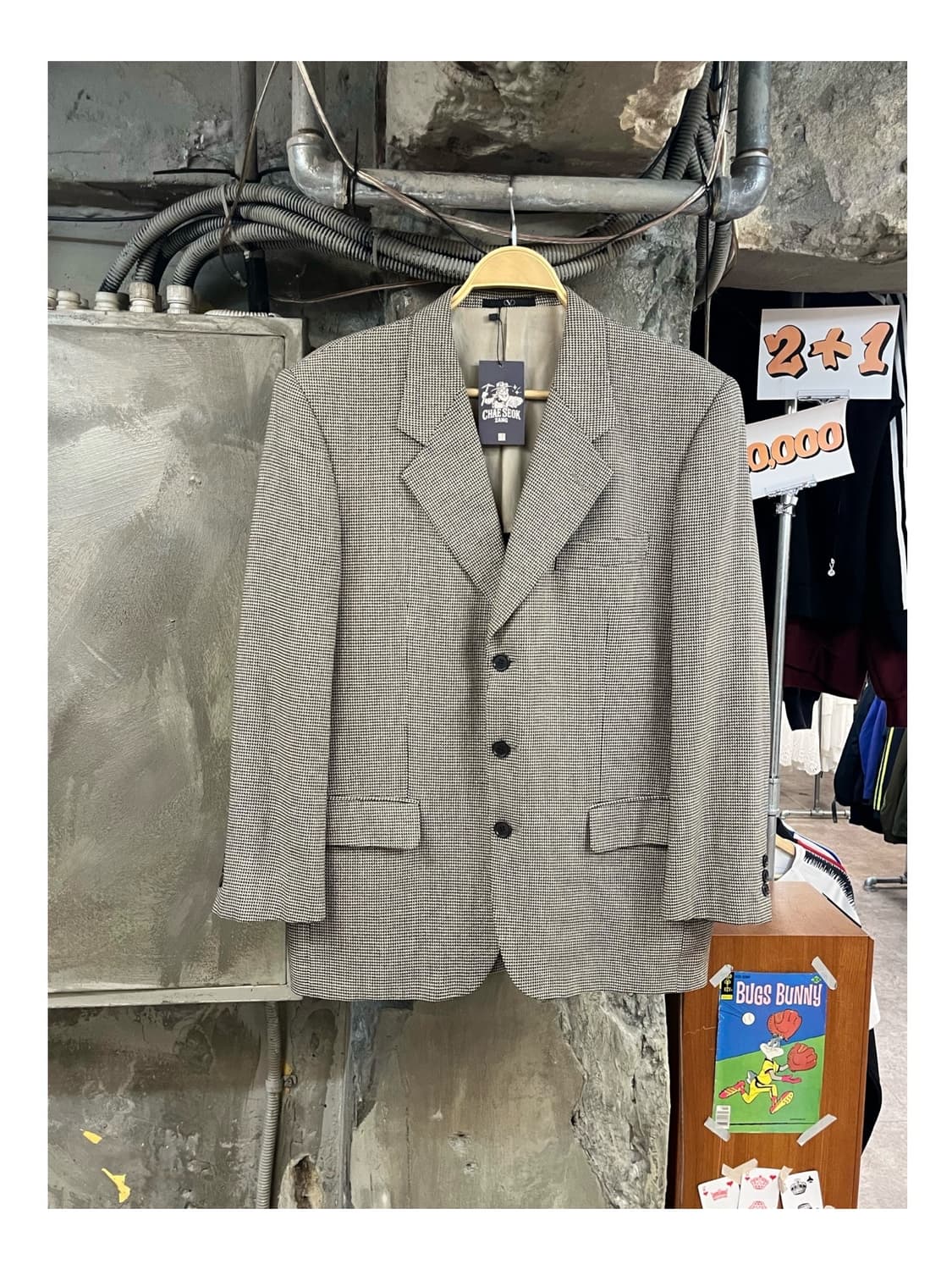 발렌티노 우모 자켓 브라운 #csz3731 상품이미지1