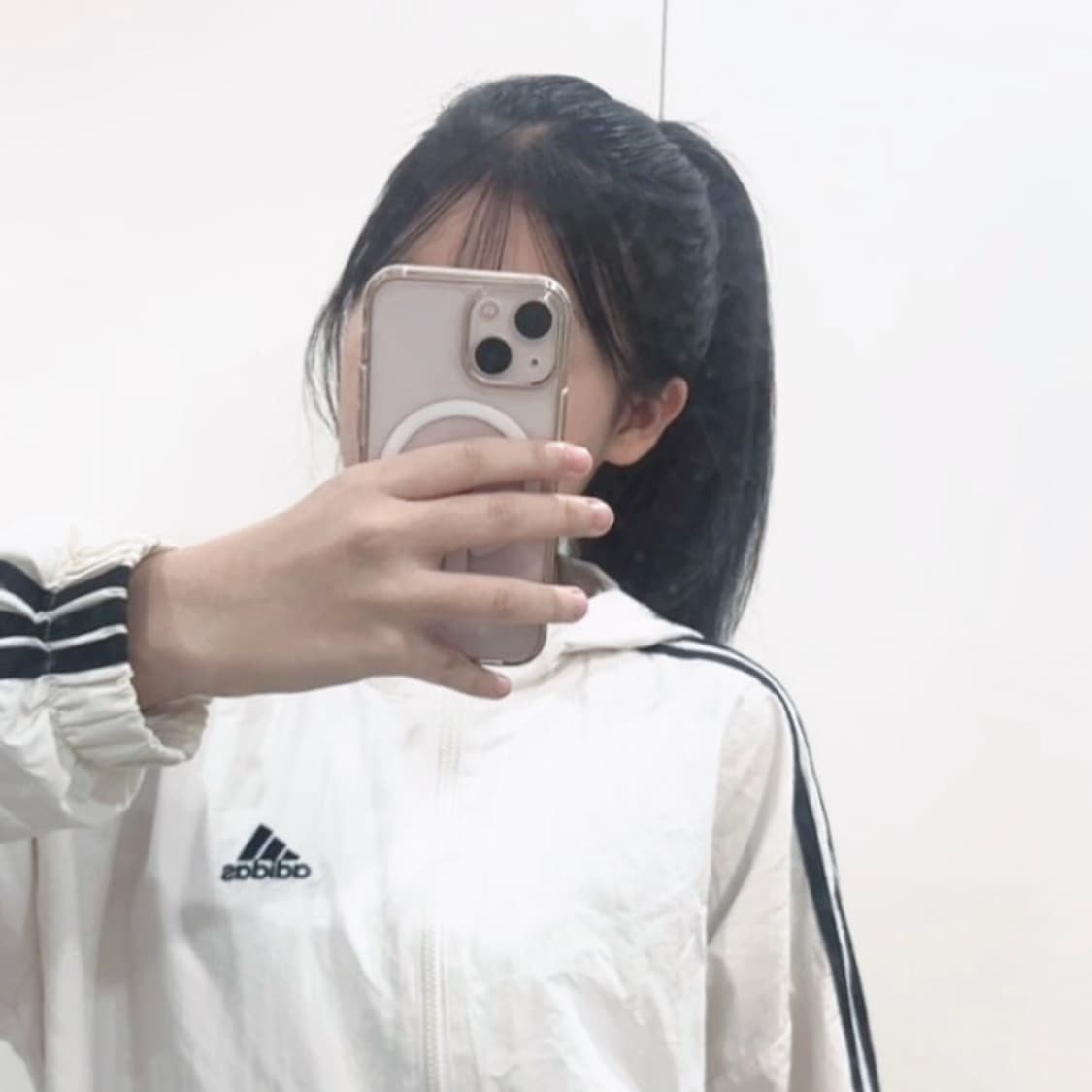 아디다스에센셜삼선우븐윈드브레이커자켓(white)xs-KRsizing 상품이미지2