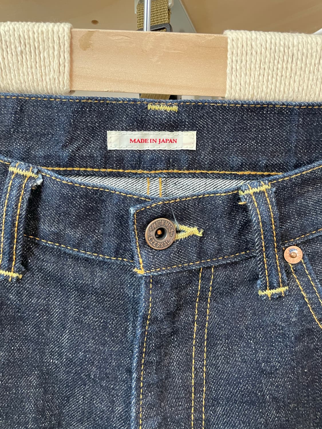 이터널 버뮤다 데님팬츠 (M) made in japan 상품이미지3