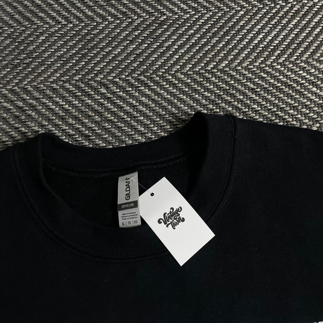 길단 빈티지 레터링 박시핏 슬리브리스o 3666 상품이미지5