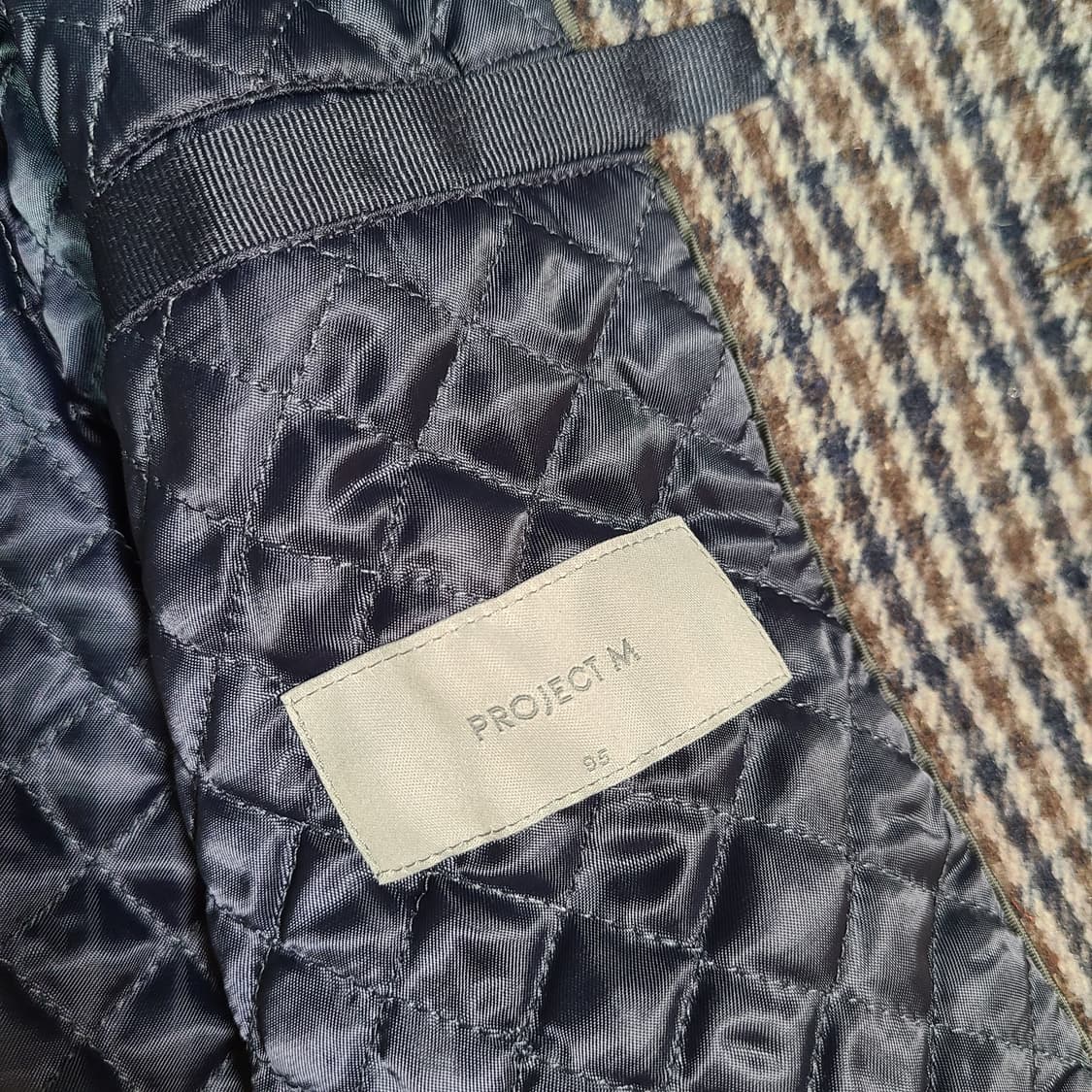 프로젝트엠 체크 코트 상품이미지7