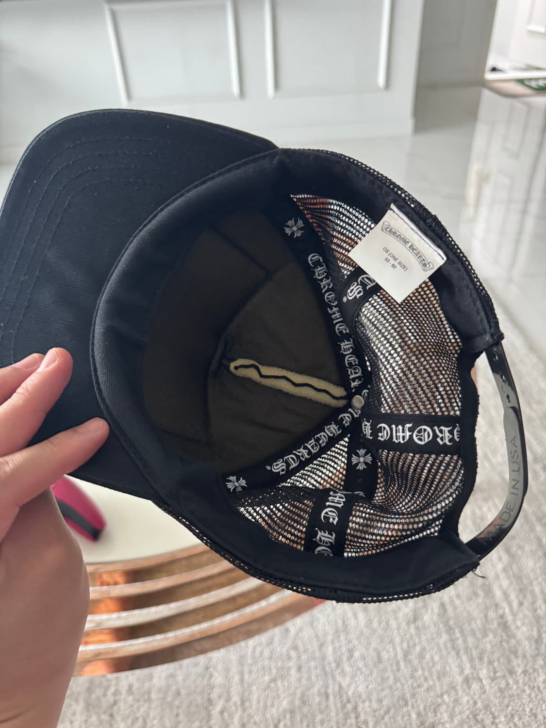 크롬하츠 CH 할리우드 트러커햇 블랙 상품이미지2