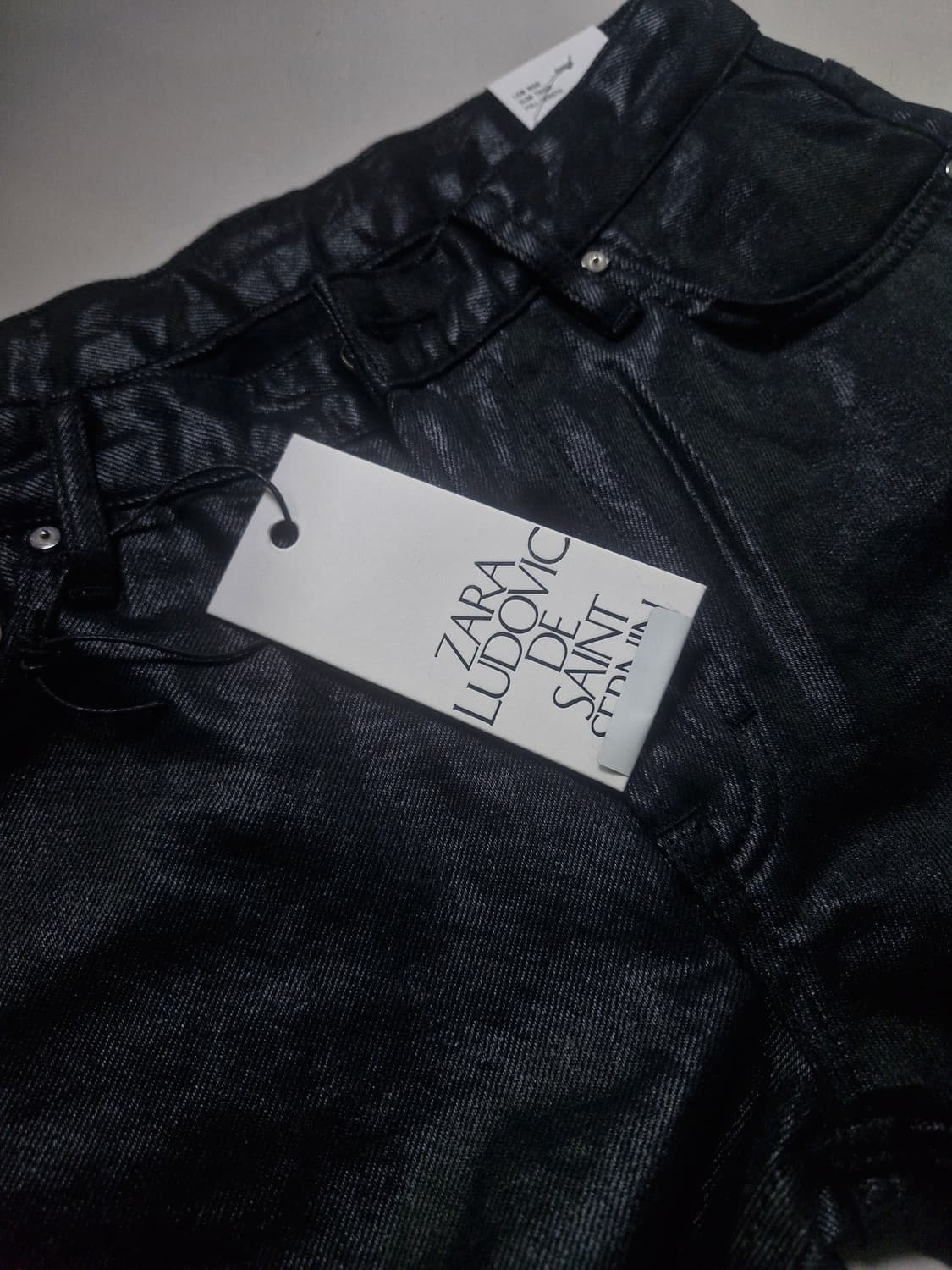 (미시착새상품) 자라 × 루도빅 드 생 세르넹 왁스 슬림핏진 32 상품이미지2