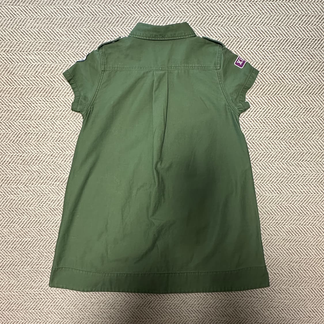 X-GIRL military onepiece 상품이미지2