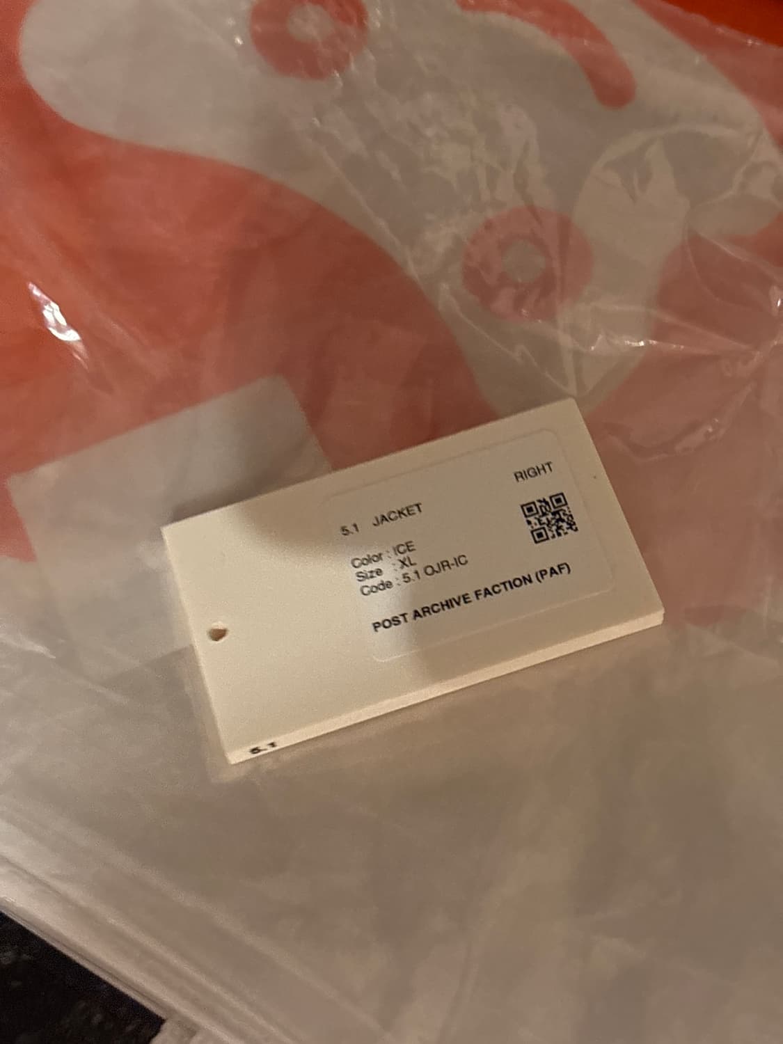 PAF 5.1 JACKET RIGHT ICE 상품이미지10