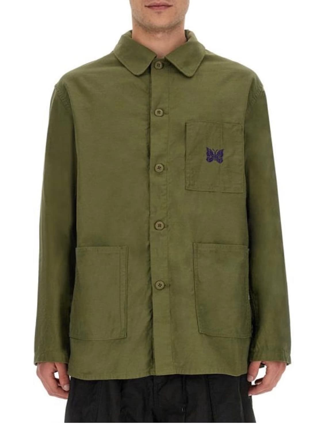 [M]니들스 자켓 카키 상품이미지1