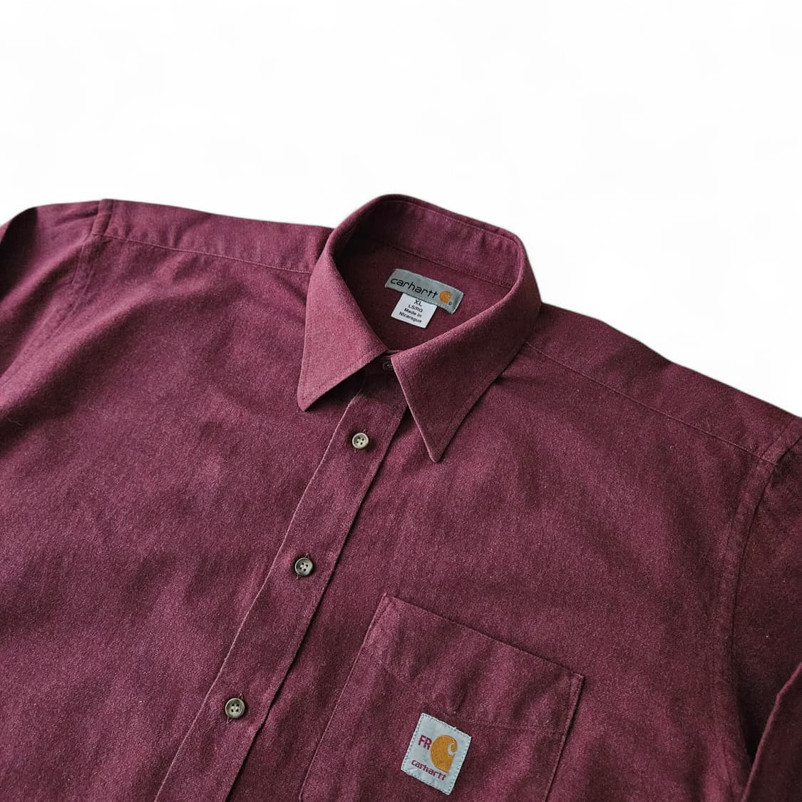 FR칼하트 면 세미오버핏 긴팔셔츠 XL 상품이미지3