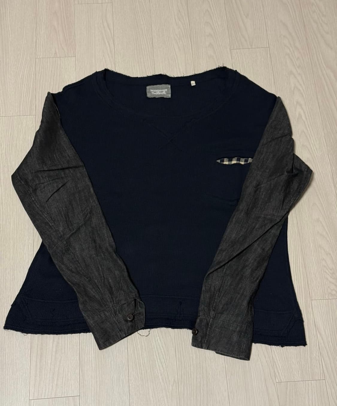 솔로이스트 13ss 셔츠 슬리브 니트 상품이미지5