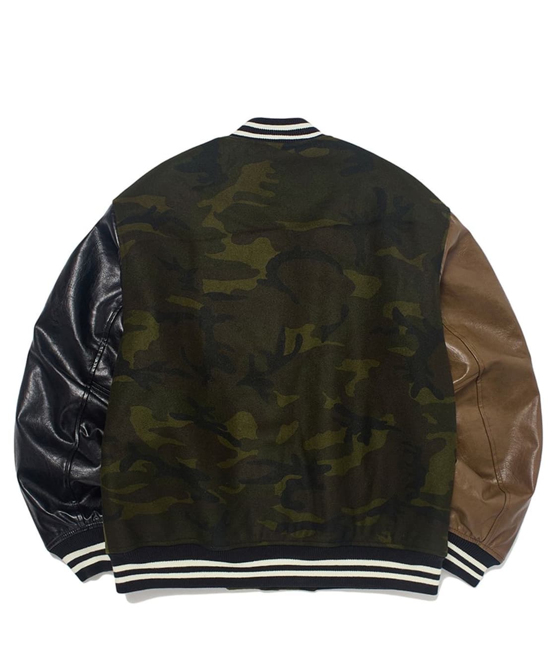 위캔더스 프로그 스타디움 바시티 자켓 카키 XL 상품이미지4