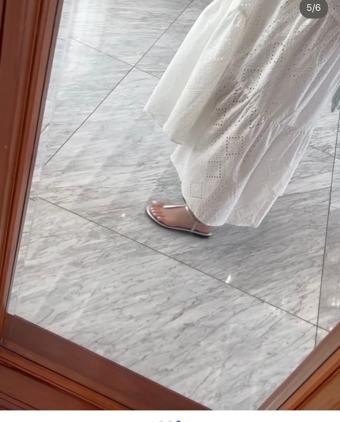 [EXCLUSIVE] Saint-tropez punching dress 상품이미지5