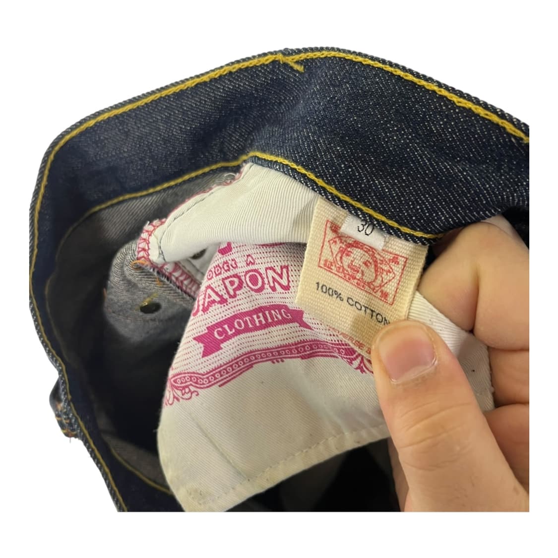 [Evisu] 에비수 재팬 로고 자수 데님팬츠 상품이미지6