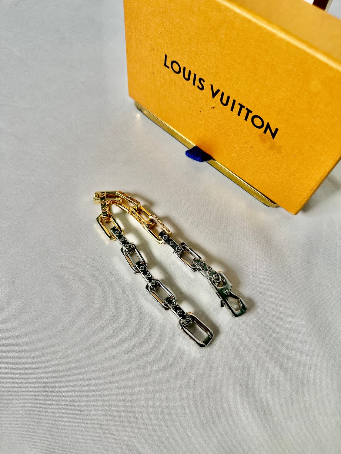 [정품]루이비통 버질아블로 골드/실버 믹스 L 상품이미지3