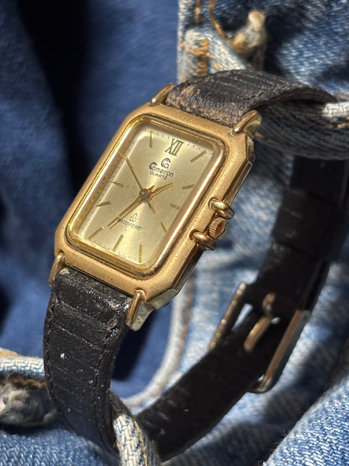 vintage cameron leather watch 상품이미지2