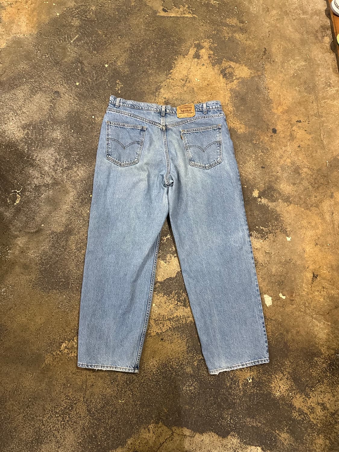 빈티지 90s 리바이스 567 데님 팬츠  상품이미지2