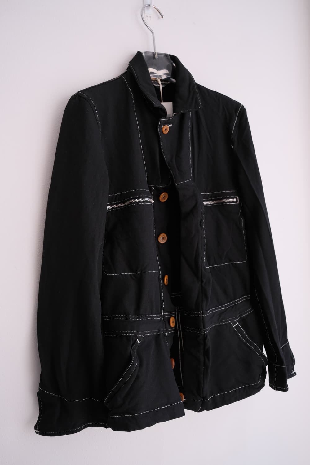 Boiled poly stitched jacket 상품이미지5