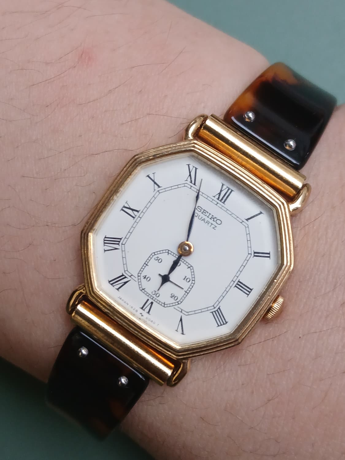 90s 빈티지세이코 옥타곤 탱크 여성시계 (쿼츠) 상품이미지2