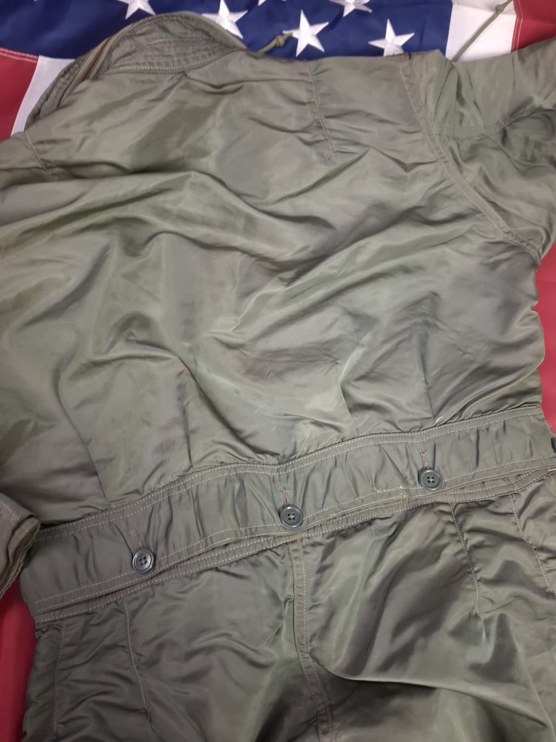 오리지날 50's 미공군 블랙라벨 CWU-1/P 항공 커버올 상품이미지10