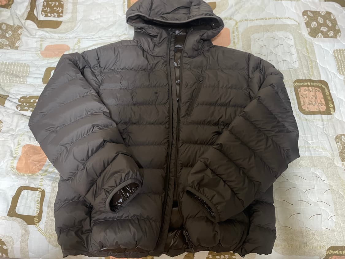 무탠다드 시티레저 후디드 라이트 다운 재킷 브라운 XL 상품이미지2