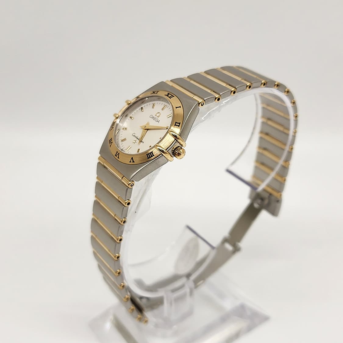 오메가 1272.30 컨스텔레이션 쿼츠 풀콤비바 25mm 상품이미지5