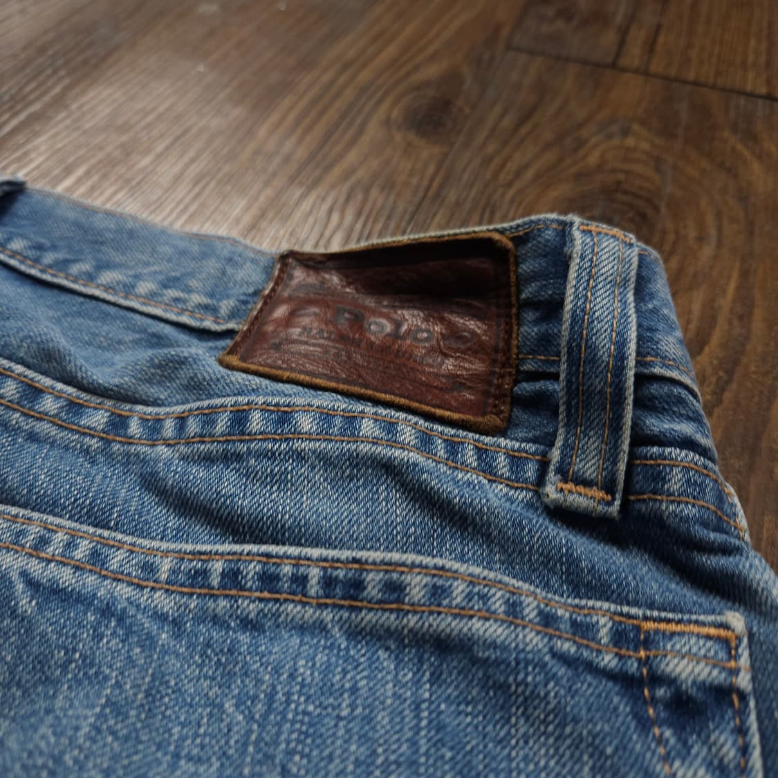 폴로 랄프로렌 클래식 핏 스트레이트 레그 데님 팬츠 상품이미지5