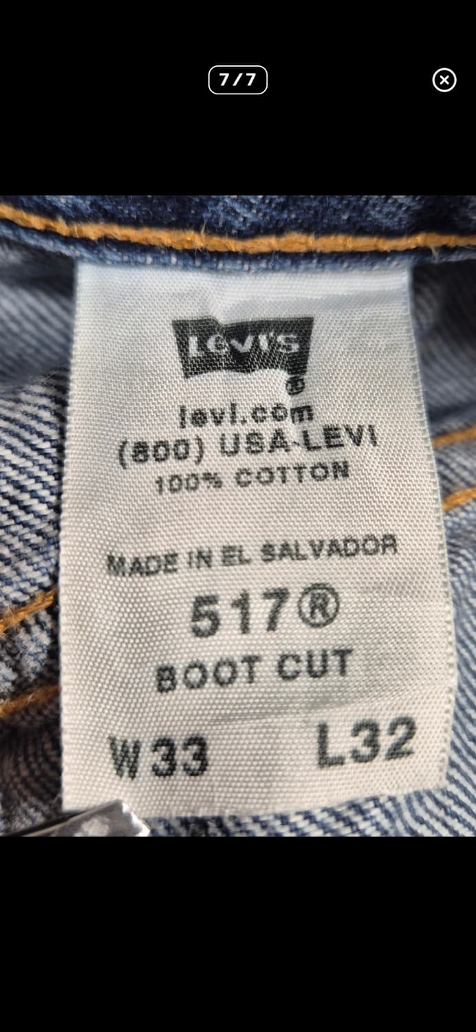 리바이스 517 33사이즈 상품이미지7