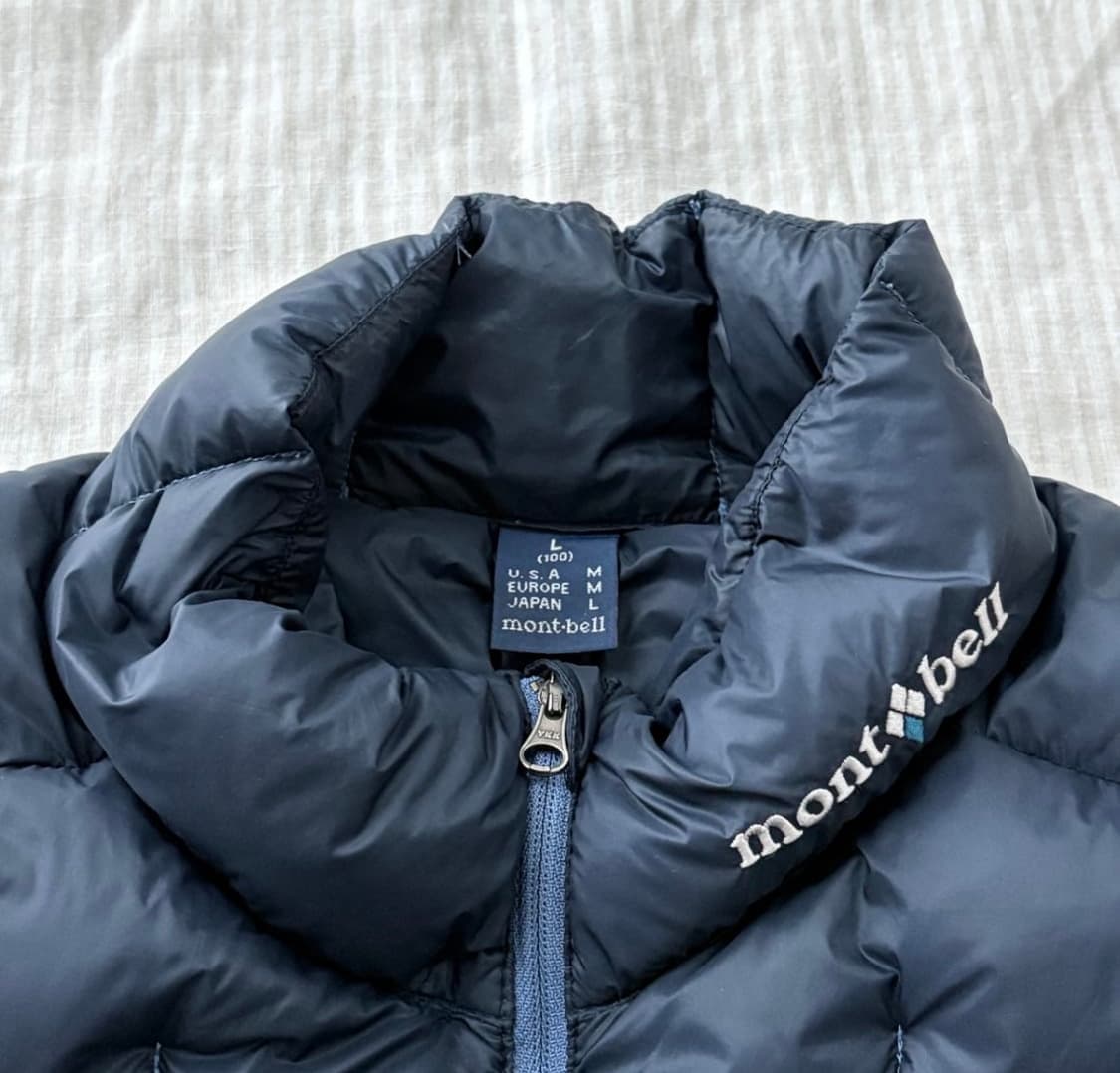 몽벨 할로우 푸퍼 구스다운 경량패딩 L 상품이미지3