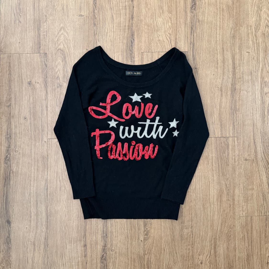 Cecil Mcbee lettering knit 상품이미지1