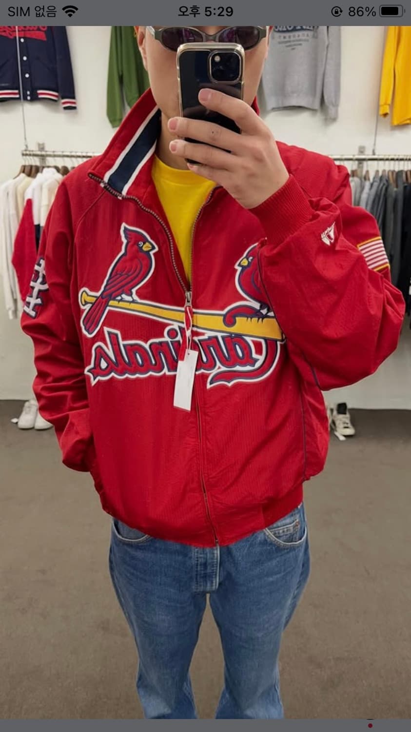 마제스틱 세인트 루이스 자켓 상품이미지10