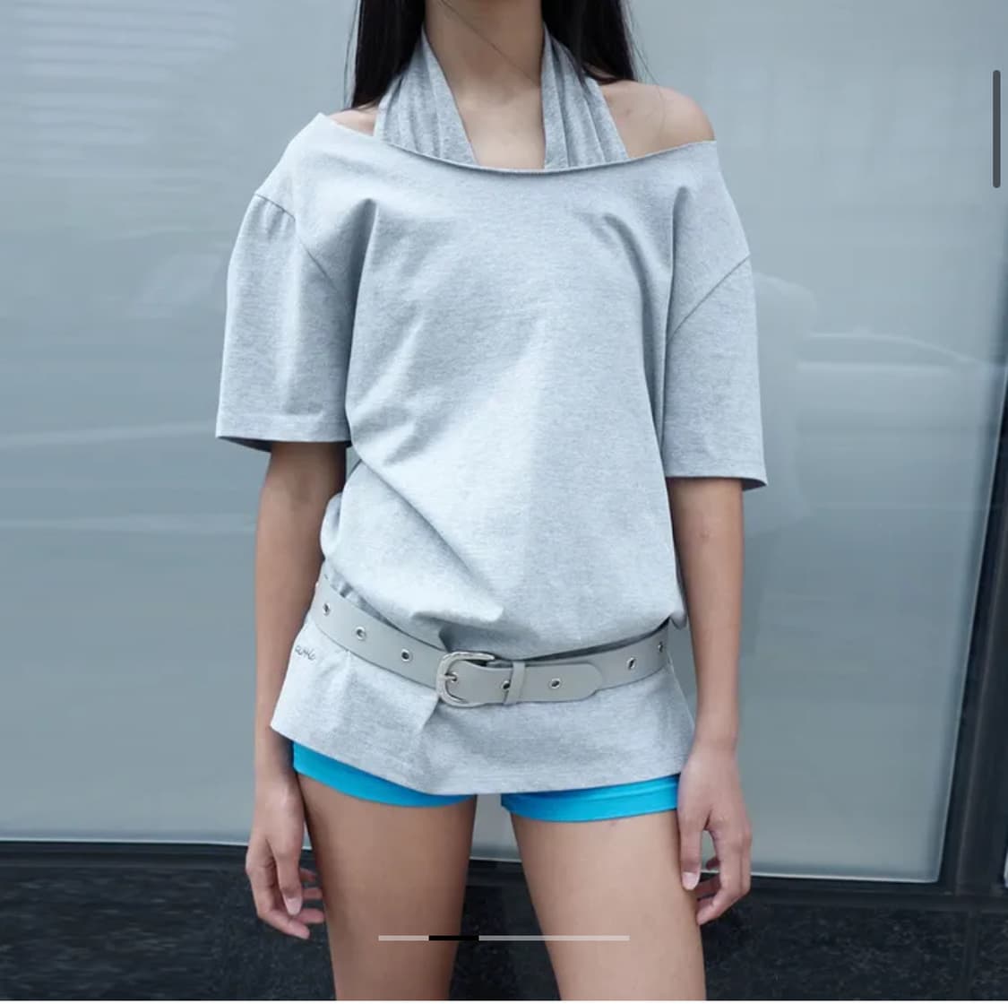 세릭 one shoulder loose top 상품이미지1