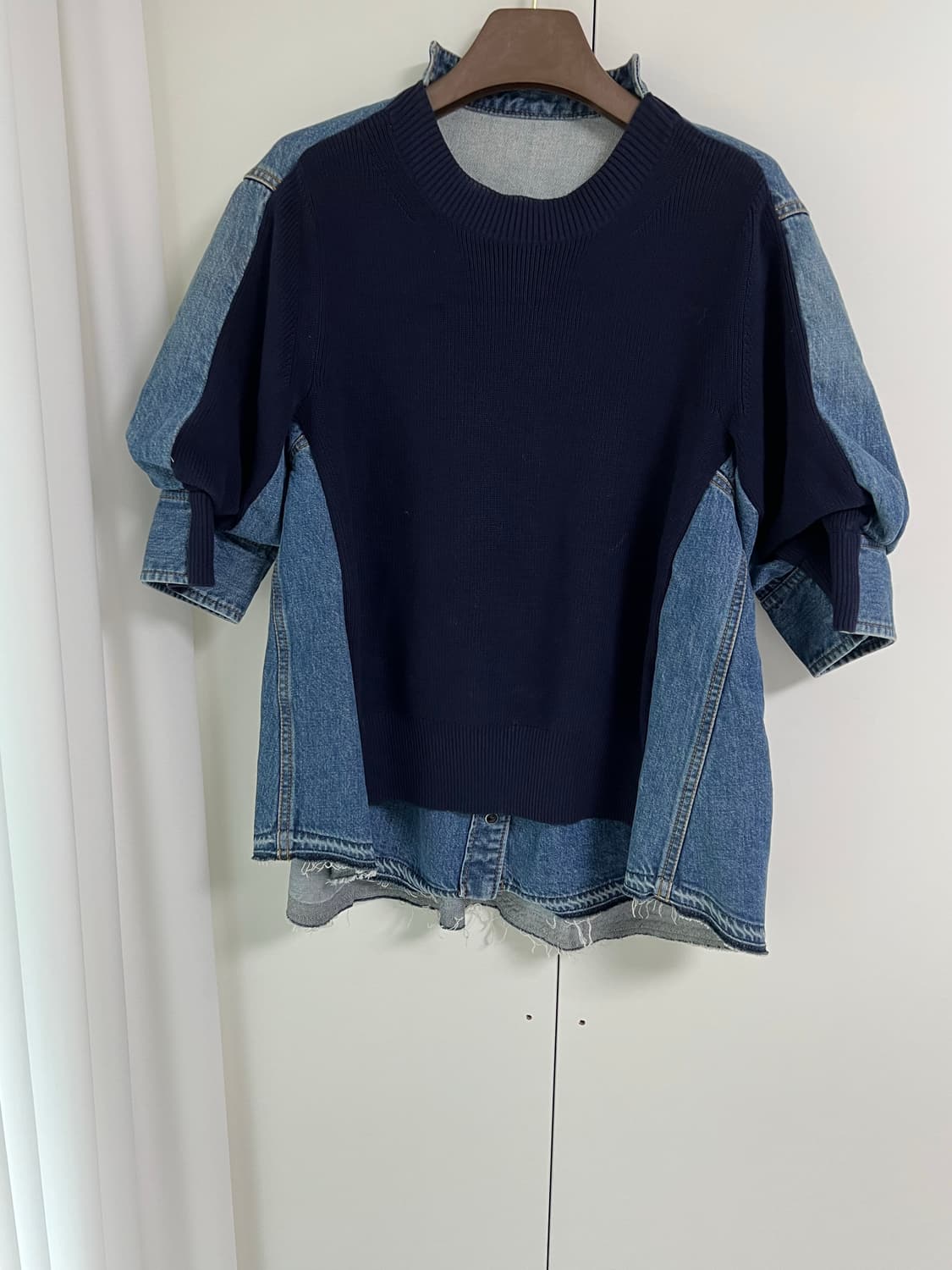 SACAI 사카이 데님 스웨터 상품이미지2