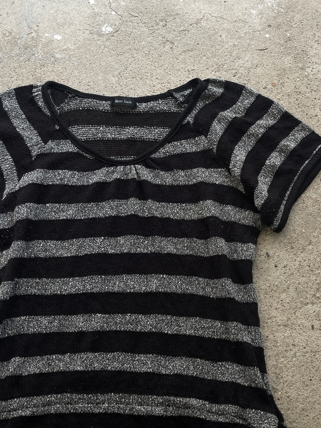 stripe side strap knit 상품이미지6