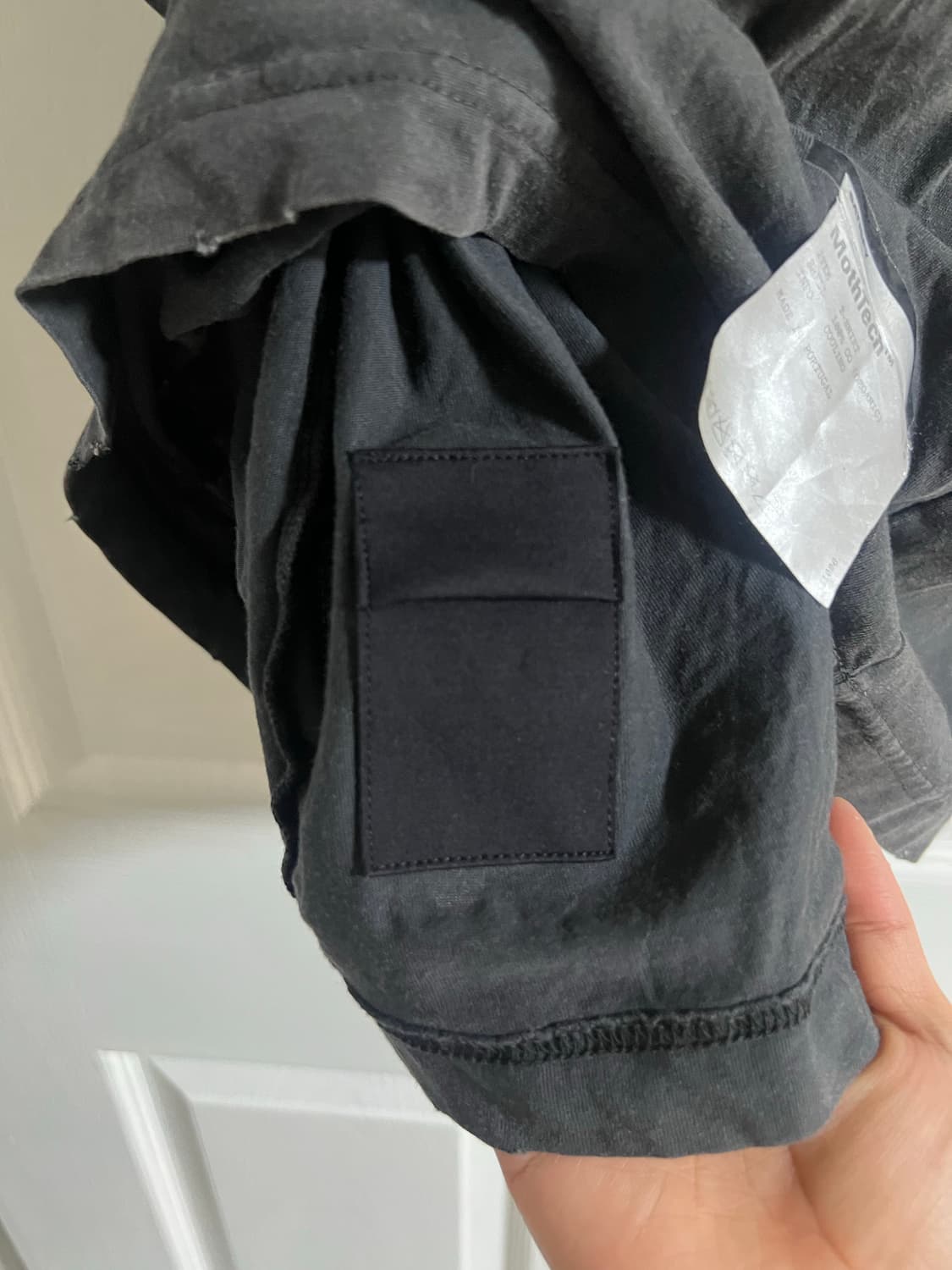 새티스파이 모스테크 티셔츠 S(1) Size black  상품이미지7