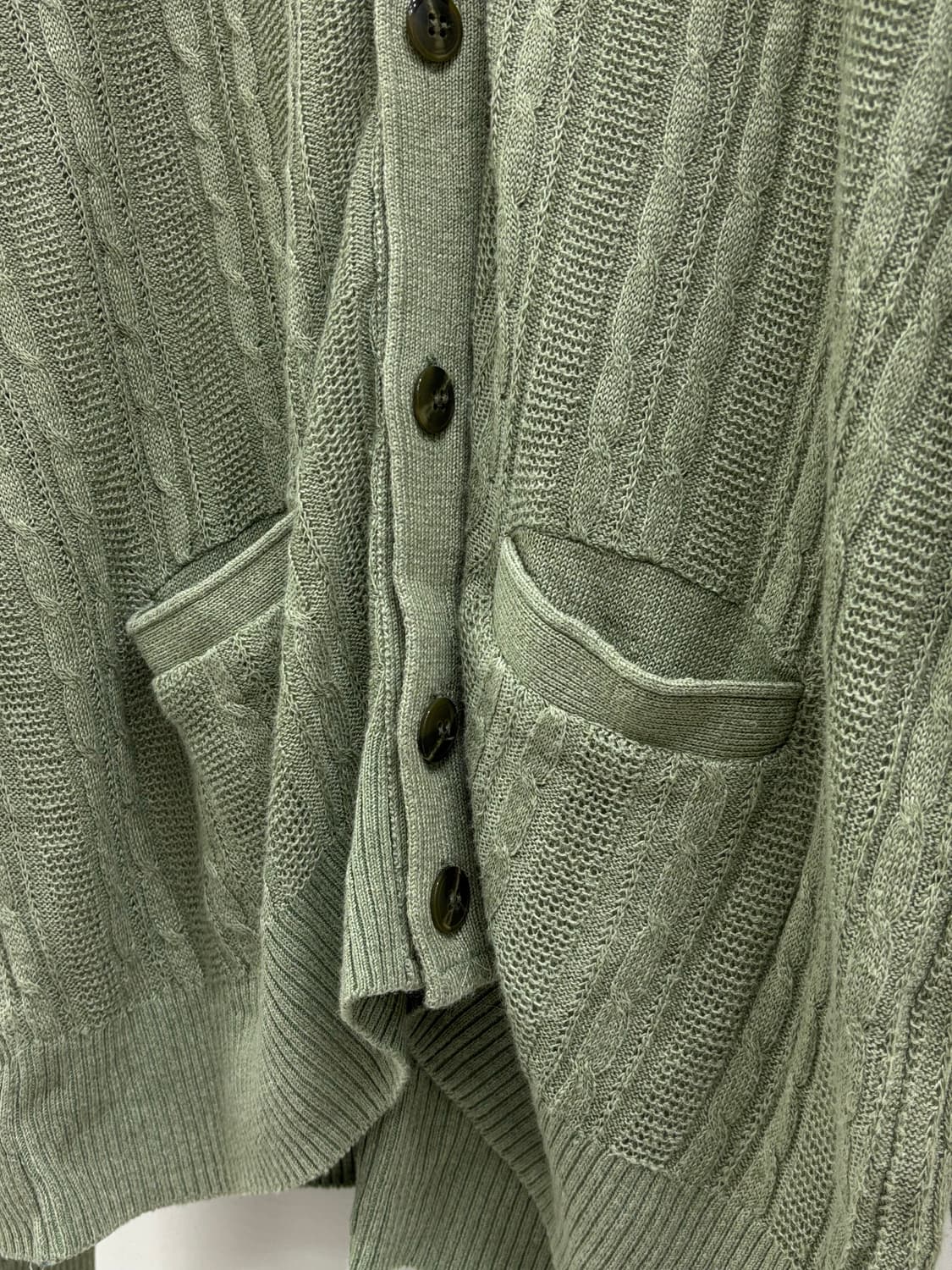 빈티지 그린 가디건 상품이미지6