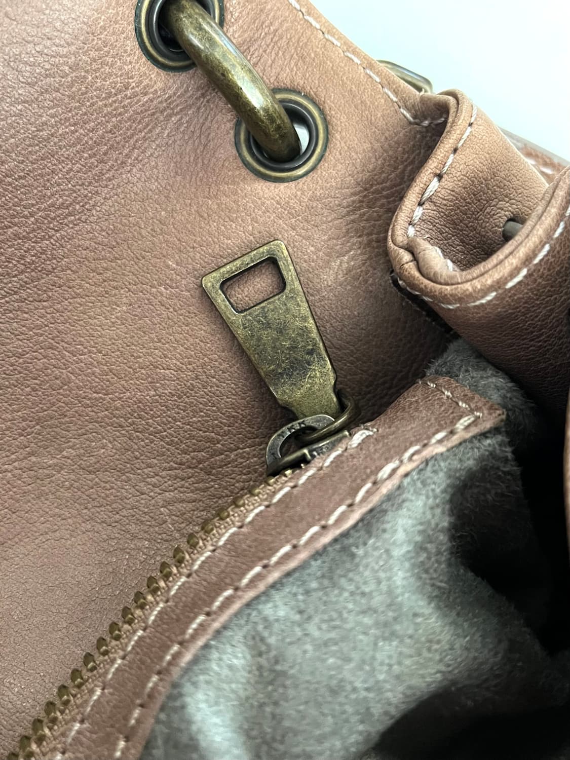 OFFICINE CREATIVE 아티저널 버팔로 레더백 상품이미지6