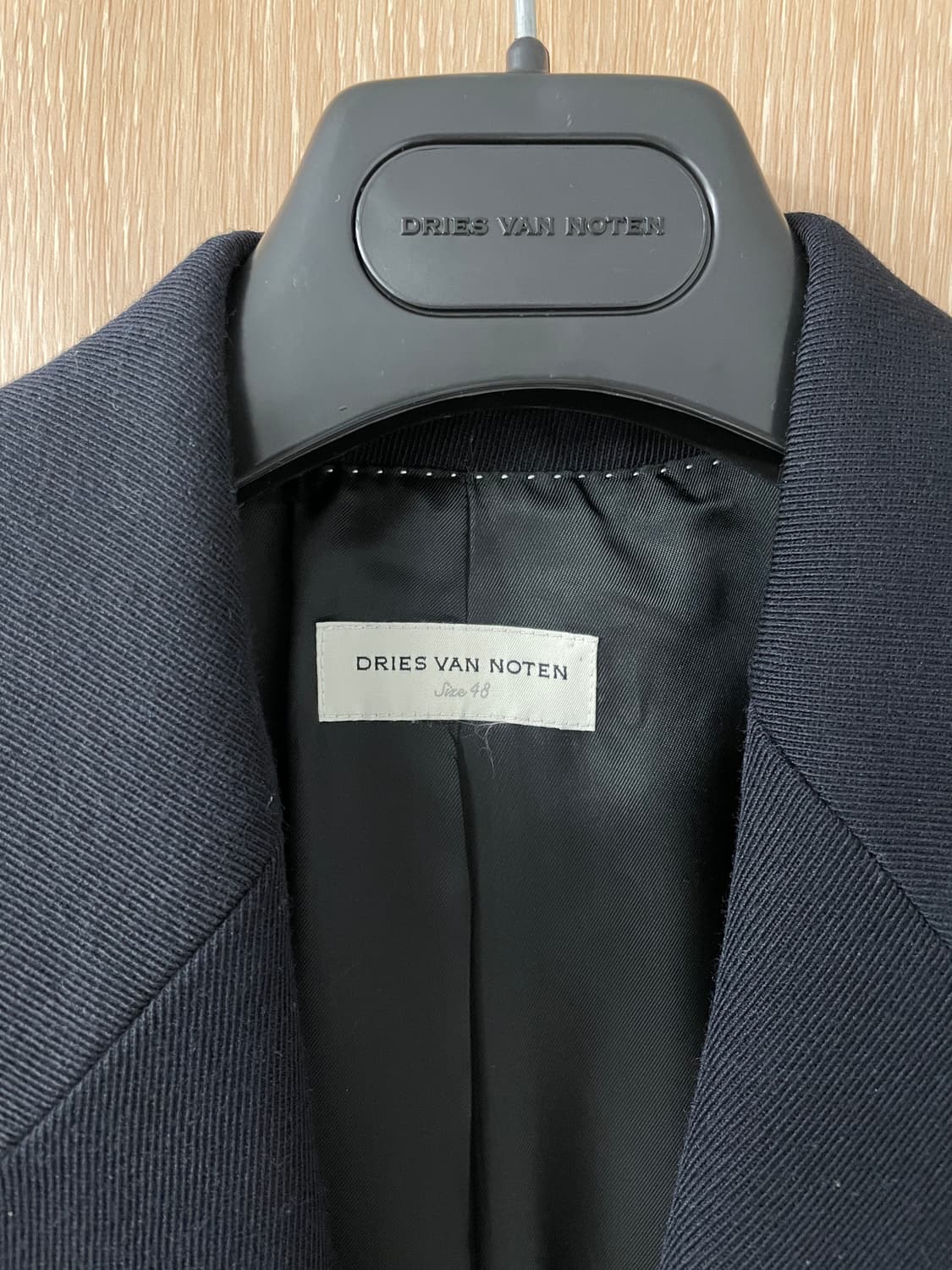 DRIES VAN NOTEN Black Twill Blazer 상품이미지6