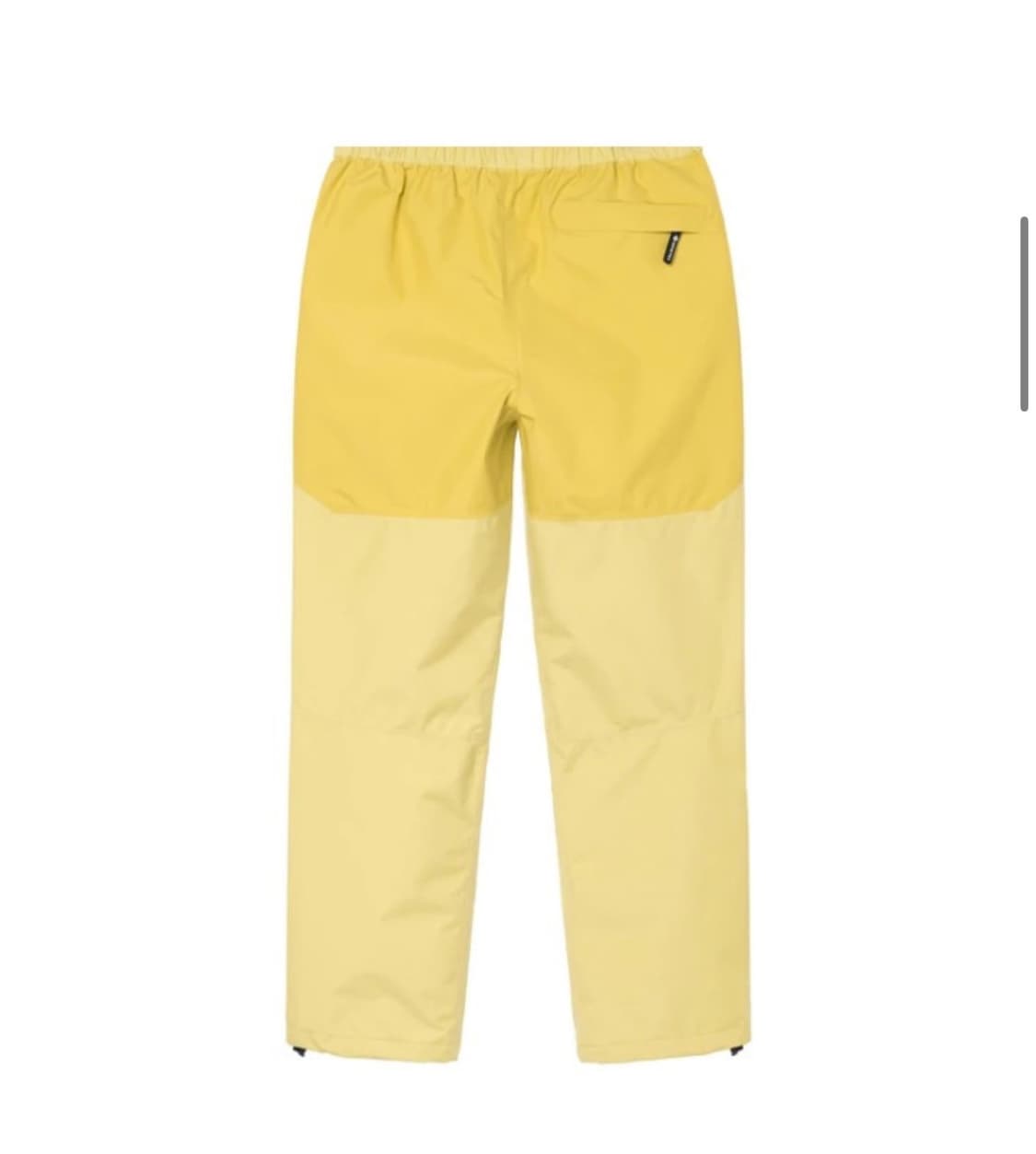 스투시 고어텍스 쉘 팬츠 옐로우 상품이미지2