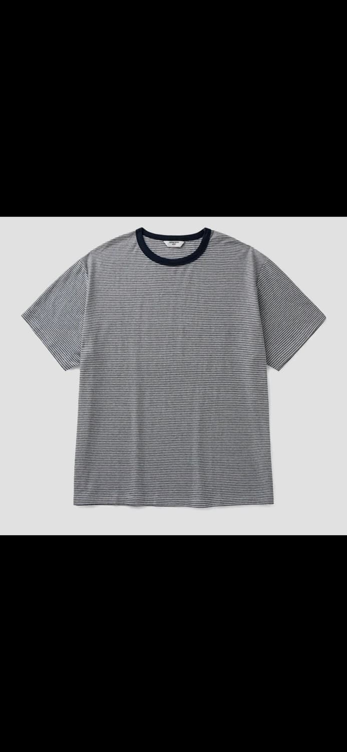 유니온블루 NARROW BORDER T-SHIRT [GRAY] L사이즈 상품이미지2