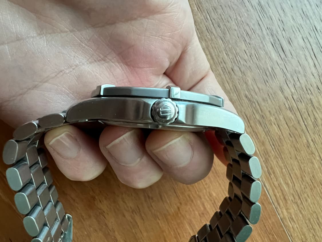 극레어 태그호이어 프로페셔널 38mm 적판 wk1114 상품이미지5