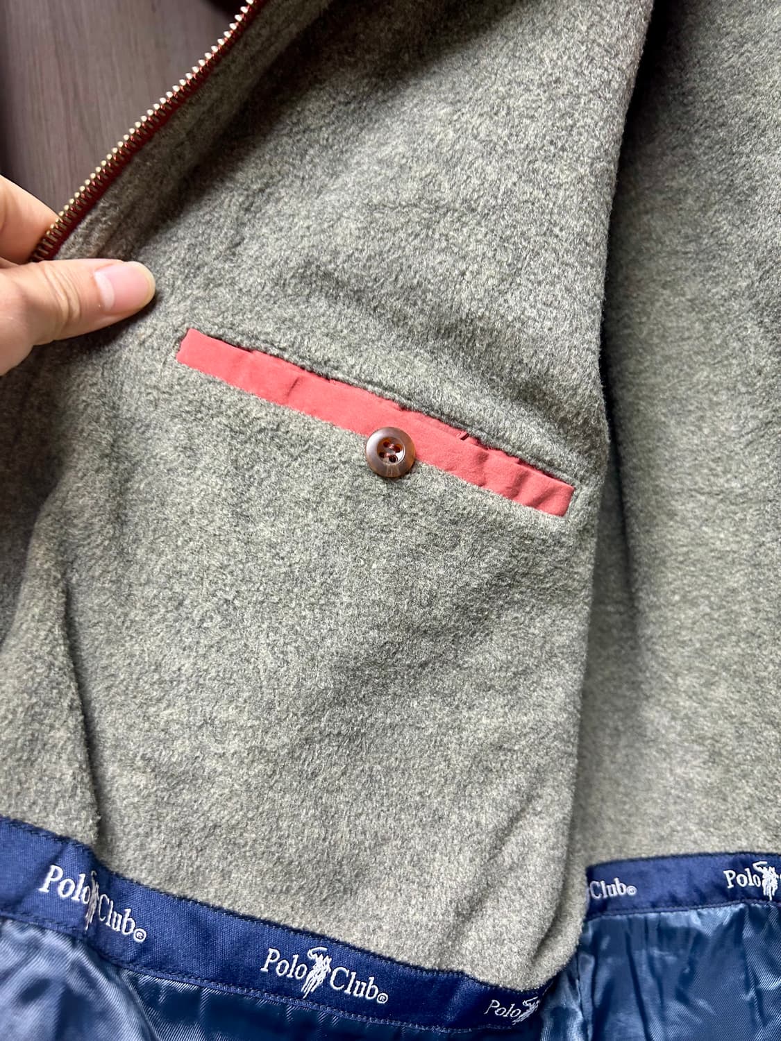 폴로 클럽 퀄팅 자켓 M 상품이미지4