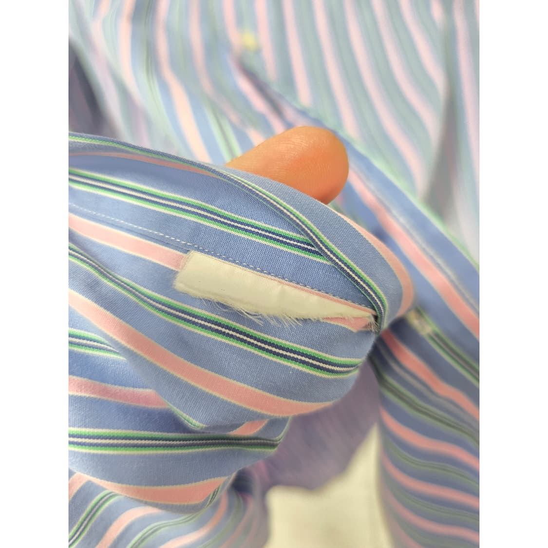 택포) 폴로랄프로렌 스트라이프 셔츠 L 상품이미지3