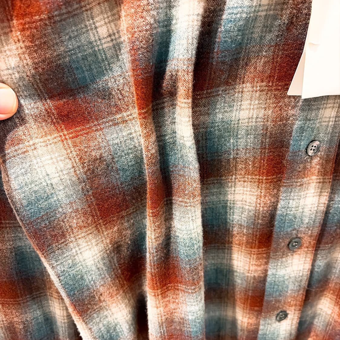 (정품/새상품) 메종 마르지엘라 남성 펜들턴 울 셔츠 상품이미지3