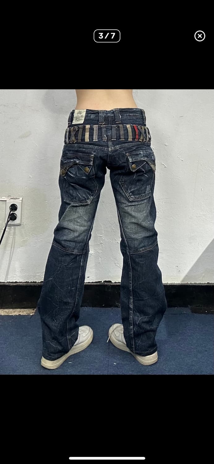 일본 빈티지 데님 청바지 팬츠 상품이미지2