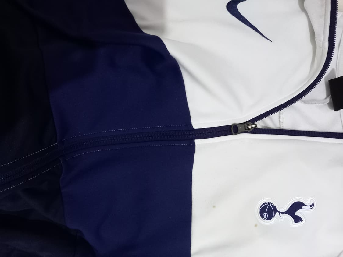 나이키 토트넘 홋스퍼 화이트 네이비 트랙탑 저지 져지집업 100/L 상품이미지3